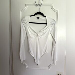 Express Bodycon Long Sleeve Bodysuit